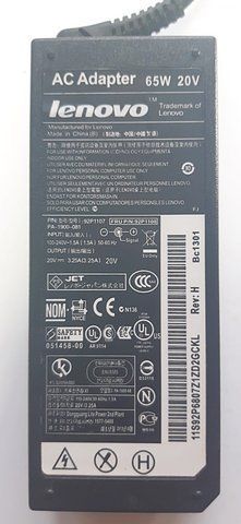 20V 3.25A 65W блок живлення з жовтим квадратним наконечником для Lenovo ThinkPad Yoga 14, IdeaPad Yoga 11, Ideapad Yoga 13,IdeaPad Yoga 2 Pro&nbsp; LN65W-YOGA-OM фото
