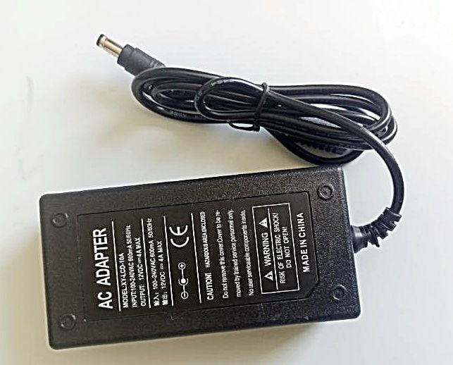 12V 4А блок питания со штекером размер 5.5мм-2.5мм 12V4A-5525 фото