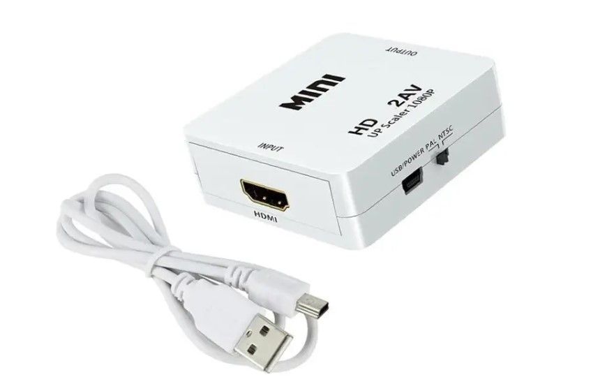 Переходник c HDMI до AV  HDMI-AV фото