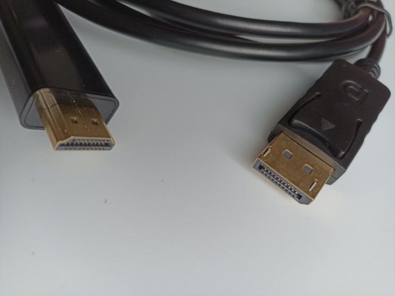 Кабель DisplayPort 1.4 &ndash; HDMI 2.1 8K, кабель DP &ndash; HDMI 2M, Uni-Direction, 8K@60HZ 4K@120HZ, Совместим с ПК/ноутбуком, мониторами, HP, DELL, GPU, AMD, NVIDIA CA-DP-HDMI фото