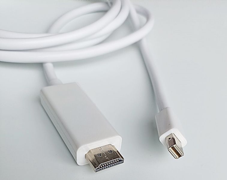 Кабель mini DisplayPort (DP) &ndash; HDMI для Microsoft surface, Macbook, Macbook Air, Macbook Pro и iMac CA-MDP-HDMI фото