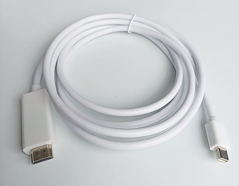 Кабель mini DisplayPort (DP) &ndash; HDMI для Microsoft surface, Macbook, Macbook Air, Macbook Pro и iMac CA-MDP-HDMI фото
