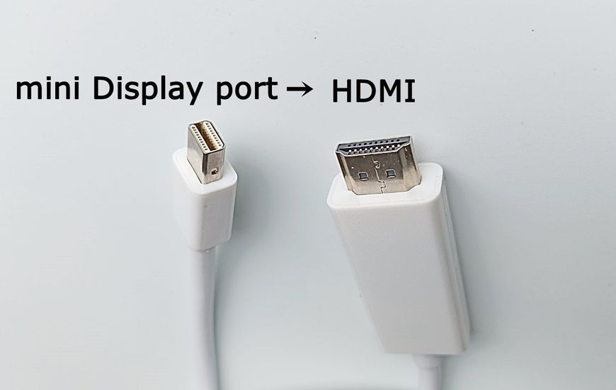Кабель mini DisplayPort (DP) &ndash; HDMI для Microsoft surface, Macbook, Macbook Air, Macbook Pro и iMac CA-MDP-HDMI фото