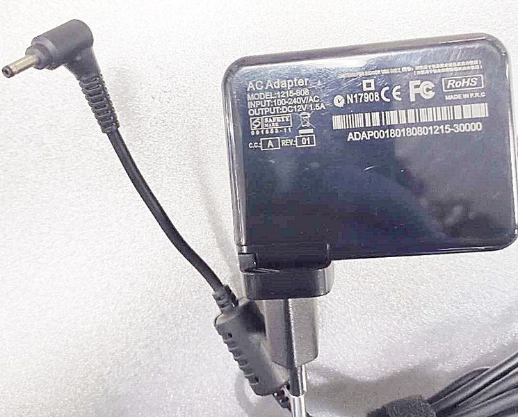 Зарядное устройство для планшета Acer Iconia A500 A501 A200 A100 A101, 12V 1.5A 18W ICONIA-A100-HQ фото