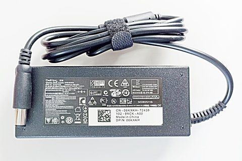 Блок живлення Dell Inspiron 14-5000, 7000, N4110, N5040, 15-7548, 15R-5537, 7737, 6400, 710M, Precision M60, Vostro 1000, 1400, 1500, 1700 Latitude D420, D510, D620, X300, D800 XPS 1340, 1640, M2010, M140, 19.5V 4.62A 90W, LA90PM111, роз'єм 7.4mm-5.0mm   LA90PM111-ORG фото