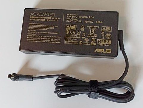 150W Блок питания для ASUS TUF FX505DU, FX505GT, FX705GT, FX705DU, Rog Strix GL531GT, GL731GT, A18-150P1A, ADP-150CH B, 20V 7.5A AC-адаптер, разъем (6.0x3.7) мм ADP-150CH B фото