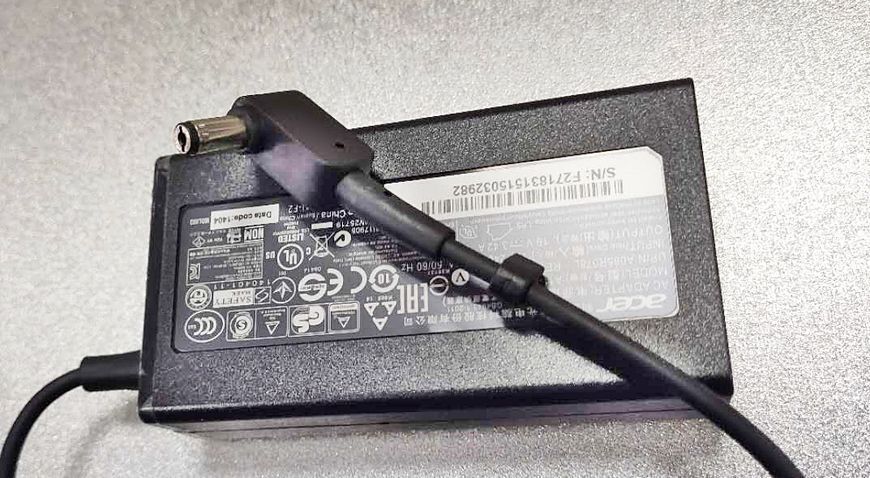 Блок питания  для ноутбука Acer Aspire 5 A515-51-75UY,A515-51G A11-065N1A, 19V 3.42A 65W, Разъем (5.5x1.7)мм AC65-5517-ORG фото