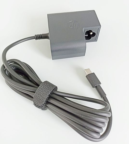 45W Блок питания для ноутбука HP Chromebook 11a-na0502saUSB, HP ENVY x360 15-e0005na, HP Pavilion 510-p199na, Pavilion 12-b000 x2, адаптер USB-C PA-1450-33HP, TPN-CA02, V5Y26AA TPN-CA02 фото