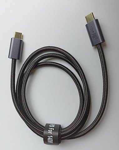 140W, USB-C на USB-C, 1.5 метра Кабель, 3.1 Gen2, 10Gbs, Type-C, QC3.0, PD3.1, Быстрый зарядный кабель для MacBook Pro 4K 60 Гц видео кабель 140W-USB-C-15M фото