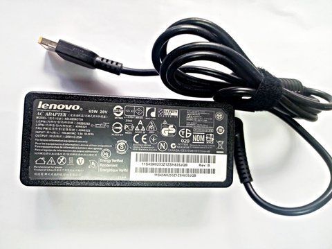 20V 3.25A 65W, ADLX65NLC2A, блок живлення  для ноутбука Lenovo ThinkPad 11e, A475, E431, E455, L440, X270, Yoga 14, Helix, IdeaPad Yoga 11, Ideapad Yoga 13, Yoga 2 Pro&nbsp; ADLX65NLC2A фото