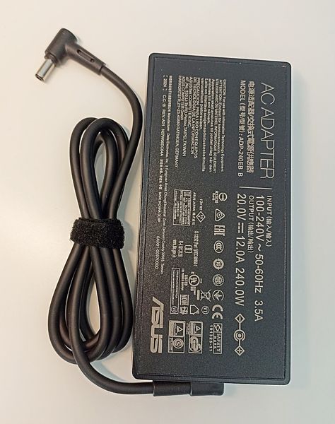 Блок питания для ноутбука Asus ROG Strix G15 G513QM G17 G713QM G713QR ROG Strix SCAR 15 G533 17, ADP-240EB 20V 12A 240W, разъем 6.0x3.7mm ADP-240EB-B фото