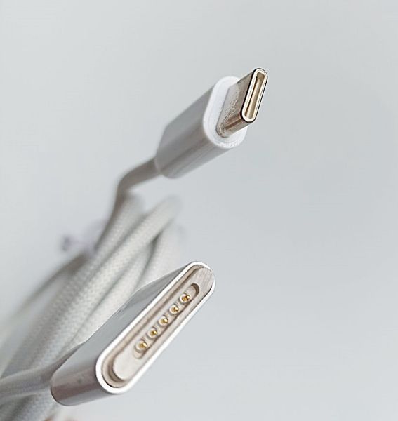 Кабель USB TYPE C &ndash; MagSafe 3, кабель MLYV3ZM/A PD 140W 2m для зарядки MacBook Air (M2, 2022) MacBook Pro (14 дюймов, 2021) MacBook Pro (16 дюймов, 2021) CA-C-MAG3 фото
