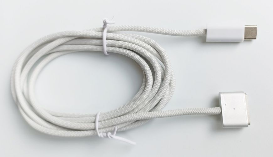 Кабель USB TYPE C &ndash; MagSafe 3, кабель MLYV3ZM/A PD 140W 2m для зарядки MacBook Air (M2, 2022) MacBook Pro (14 дюймов, 2021) MacBook Pro (16 дюймов, 2021) CA-C-MAG3 фото