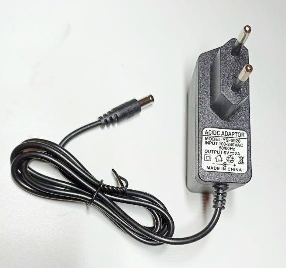 Блок живлення 9V 1a з вилкою 3.5х1.35 мм 9V1A-35135 фото