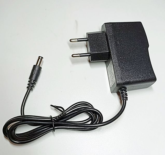 блок живлення 12v 1a, роз'єм (3.5x1.35)мм 12V1A-35135 фото