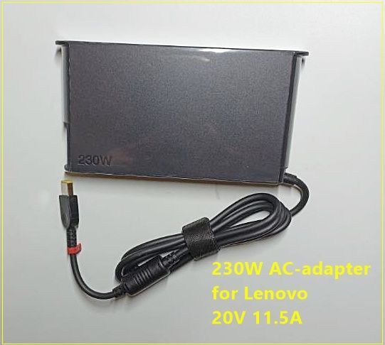 20V 11.5A 230W блок живлення для ноутбука Lenovo Legion Y740-15IRHg (81UH) ADL230NDC3A 5A10H28357 SA10E75804 00HM626   ADL230NDC3A фото