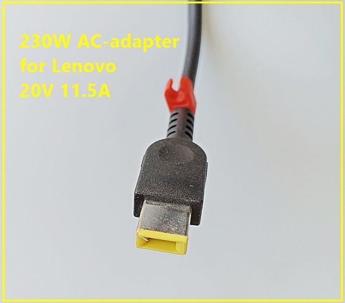 20V 11.5A 230W блок живлення для ноутбука Lenovo Legion Y740-15IRHg (81UH) ADL230NDC3A 5A10H28357 SA10E75804 00HM626   ADL230NDC3A фото