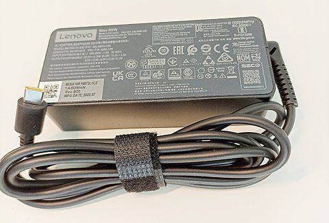 20V 3.25A 65W, Usb-C/Type-C, ADLX65YCC3D ADLX65YLC3D, блок живлення для ноутбука Lenovo ThinkPad T495 T495s T480 T480s T490 T490s T580 T580p T590 L380 L480 X280 X390 P52s P53s E480 E580  ADLX65YLC3D фото