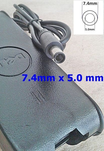 90W 19.5V 4.62А, Блок питания для ноутбука Dell LA90PSO-00 pa-10 family Разъем 7.4мм-5.0мм DE90W-7450-OM фото