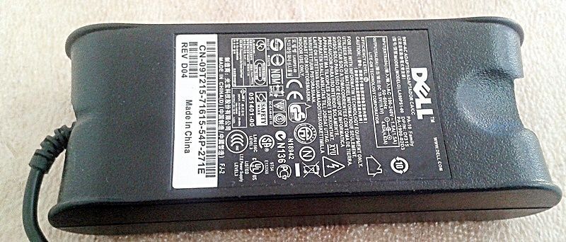 90W 19.5V 4.62А, Блок питания для ноутбука Dell LA90PSO-00 pa-10 family Разъем 7.4мм-5.0мм DE90W-7450-OM фото