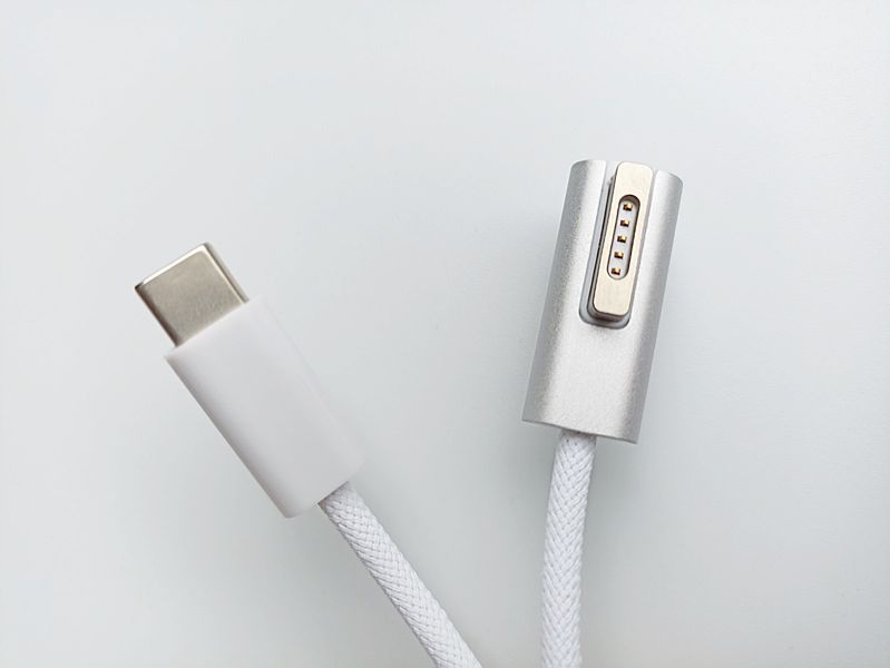 Магнітний зарядний кабель USB Type-C до Magsafe 2 потужністю 100 Вт для MacBook Pro та MacBook Air (середина 2012 &ndash; 2017) CA-C-MAG2 фото