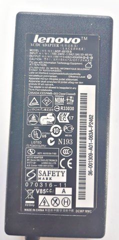 20v 3.25a 65W блок живлення для Lenovo IdeaPad 710S 510s 310 110  100s YOGA 710 510 710-13 Flex 4 Air 13 Pro B50-10 роз'єм 4.0-1.7mm LN65W-4017-OM фото