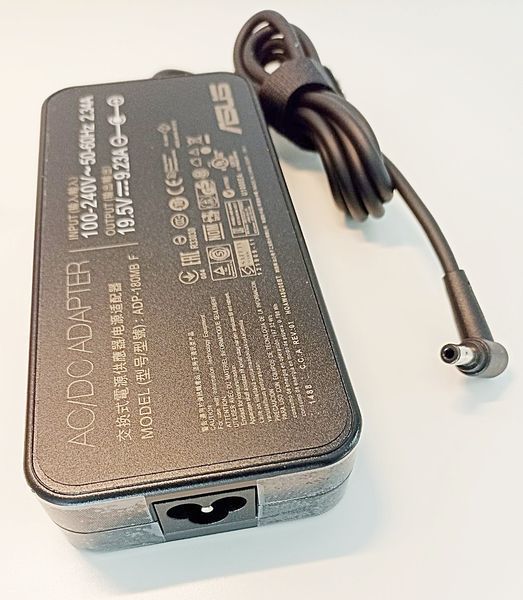 Блок живлення для ігрового ноутбука Asus Rog 19.5v 9.23A 180W ADP-180MB F FA180PM111 для Asus G750JM G750JS G750JW G750JX G751JL G751JM G752VL G752VT G-серії роз'єм 5.5x2.5мм ADP-180MB-F фото