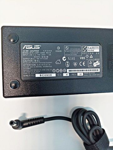 Блок питания для Asus ROG 19V 6.32A 120W, A15-120P1A для Asus ROG GL502VT GL502V GL502 GL502VT-DS71 N750 N500 G50 N53S N55, Разъем 5.5мм-2.5мм AS120W-5525 фото