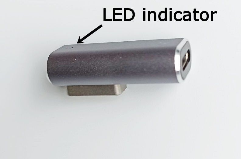 Переходник USB Type-C к Magsafe 2 мощностью 100 Вт для MacBook Pro и MacBook Air (середина 2012 &ndash; 2017) ADP-C-MAG2 фото