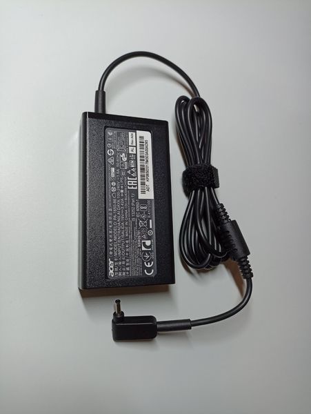 19V 3.42A (65W), PA-1650-80, PA-1450-26, Блок живлення для Acer Chromebook 11, 13, 14, 15 R11, CB3 CB5, C740, C720, C720p, C738T, C731, CB3-532, CB3-131, CB3-111, CB3-531, CB5-571, CB5-311, CB5-132T, роз'єм (3,0x1,1) мм PA-1650-80 фото